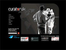 Tablet Screenshot of curatoruk.com
